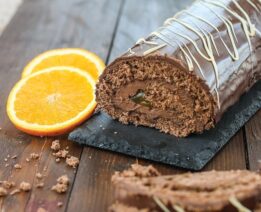 uniprom rolat sa pomorandžom i čokoladom