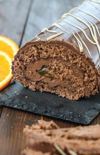 uniprom rolat sa pomorandžom i čokoladom